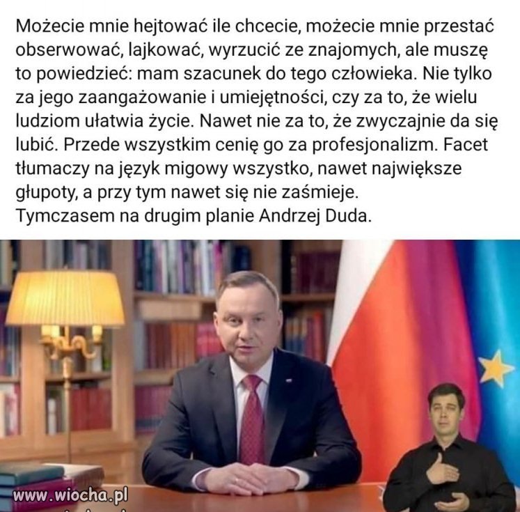 Dla takich ludzi to ja też