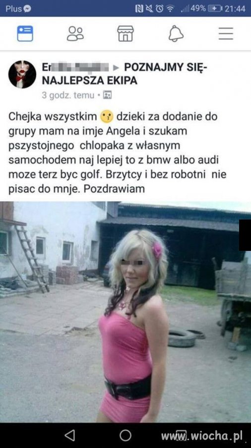 Ogłoszenie matrymonialne