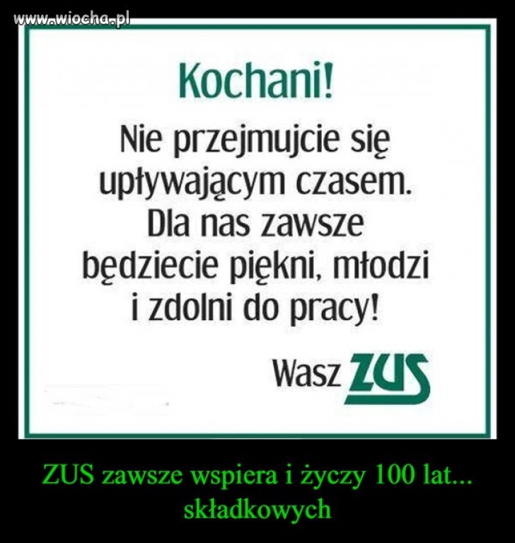 Pozdrowienia od ZUS