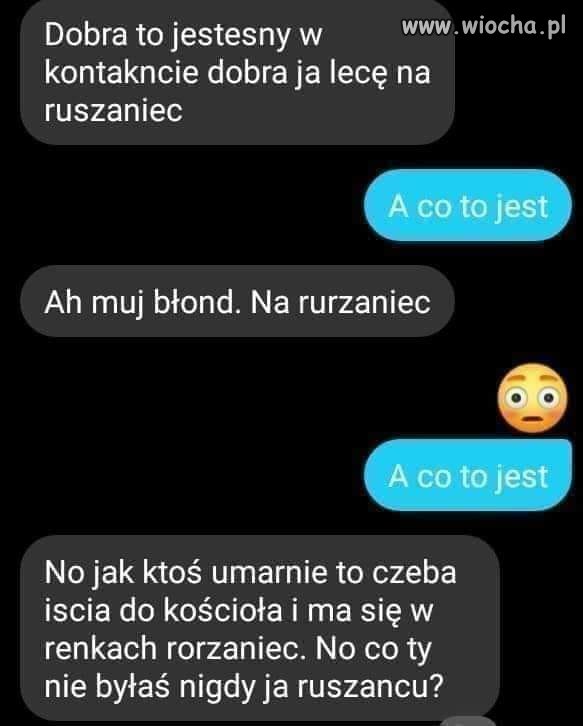On wie gdzie chodzi