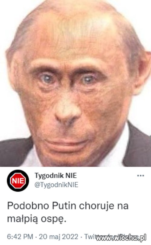 Putin jest chory 
