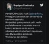 Krystyna odleciała.
