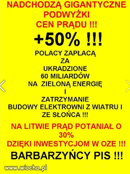 Ciekawe kogo PiS wybierze na winnego?