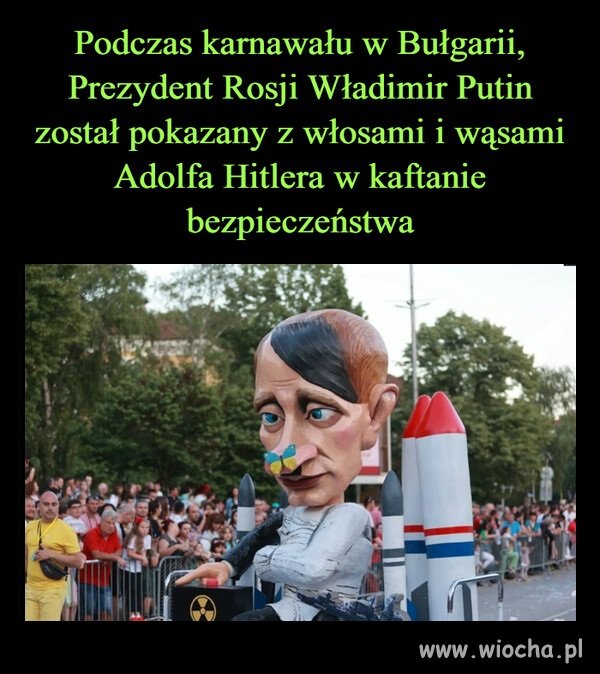 Chciał zostać bohaterem a został Putlerem 