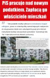 Pis chce nowego podatku dla właścicieli mieszkań