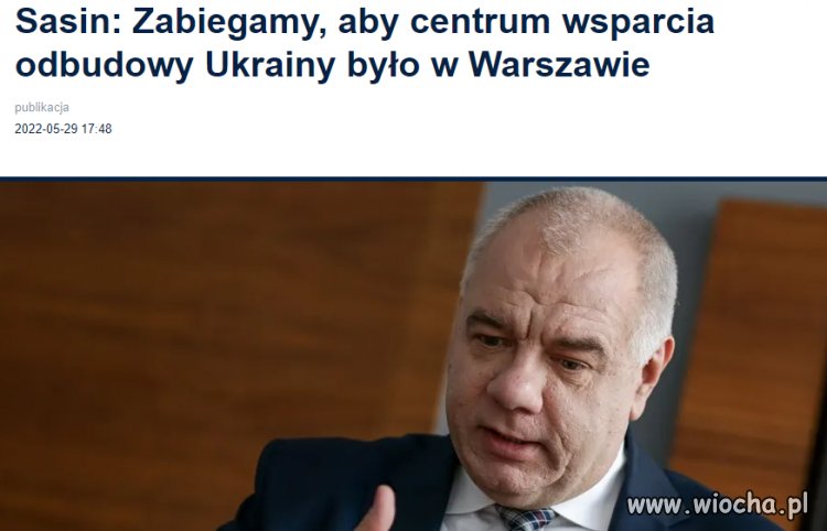 Nikt im tyle nie zbuduje ile im sasin obieca