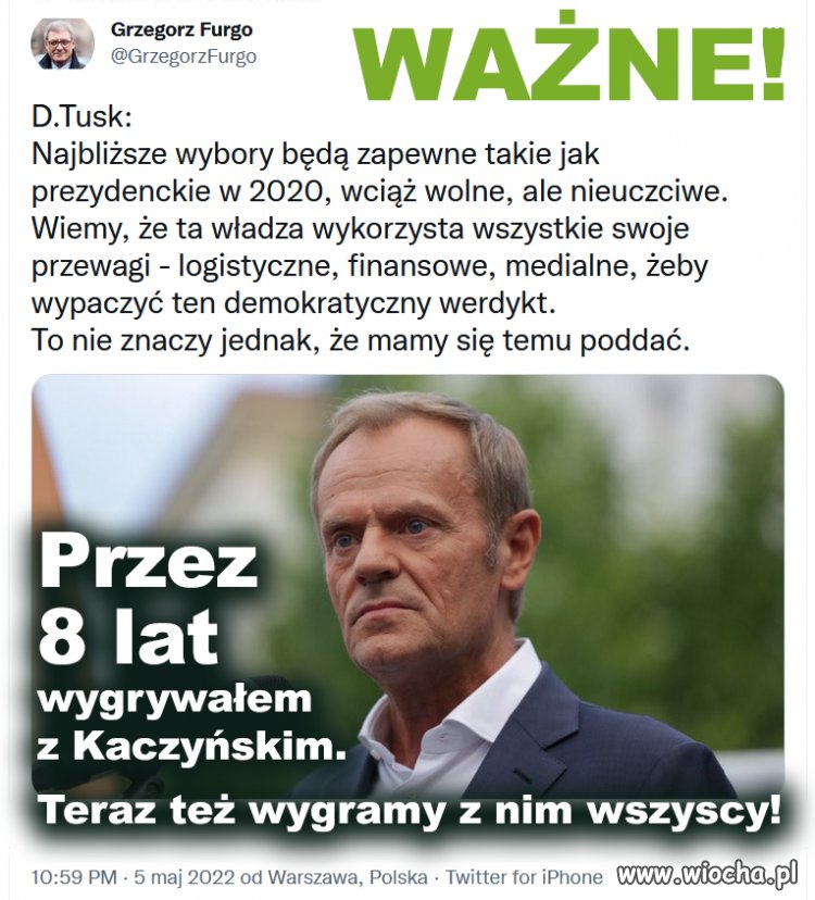 Będą sfałszowany jak prezydenckie 