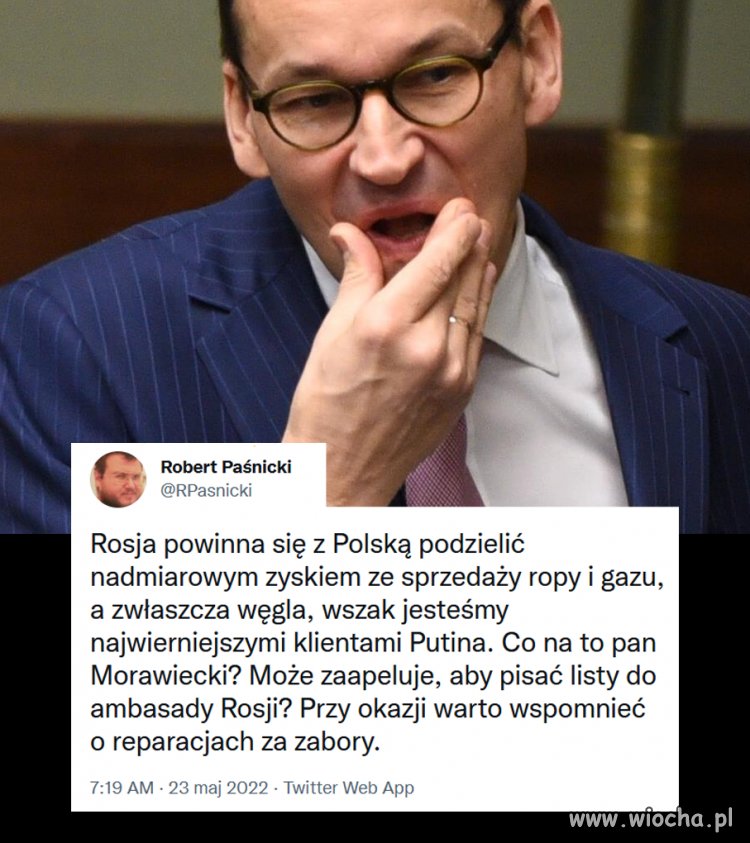 I najlepiej żeby ten zysk od razu przepisali na jego żonę.