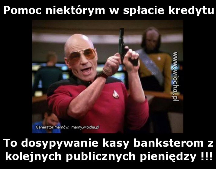 Pomoc niektórym w spłacie kredytu