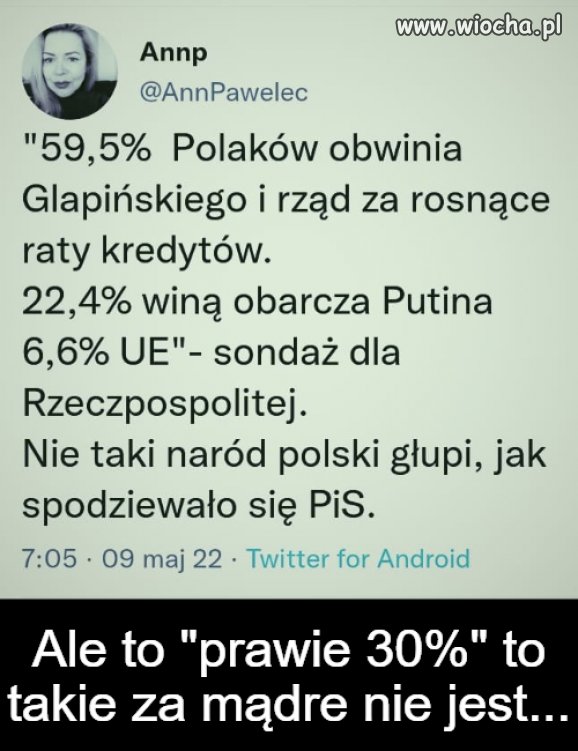 30% to PiS-owska durnota 
