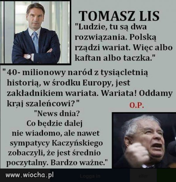 Co o tym sadzicie?