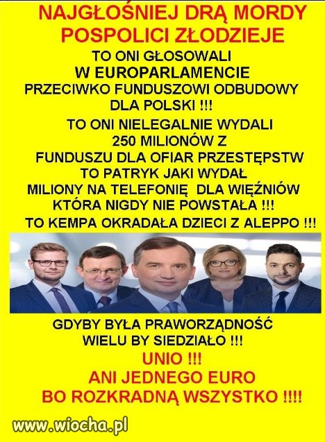 Tak wygląda w praktyce program polityczny PiSu...