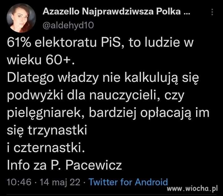 Jest mi miło być w mniejszości.