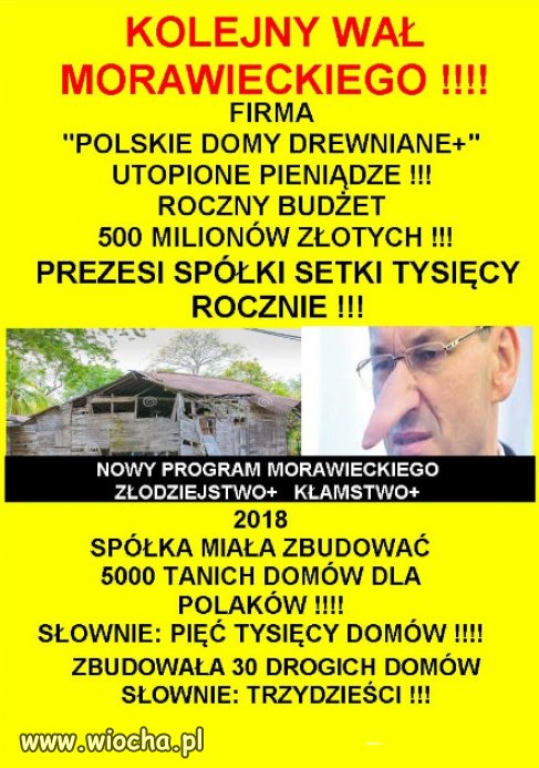 Morawiecki to patologiczny klamca, jak reszta PiSu