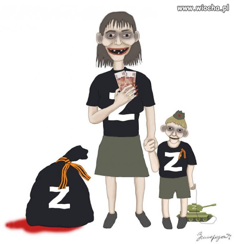 Współczesna kacapska rodzinka