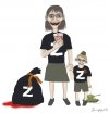 Współczesna kacapska rodzinka