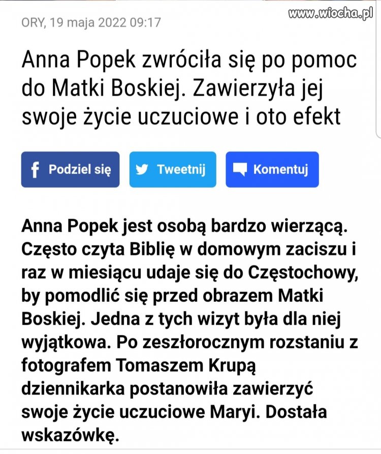 Wiara czyni cuda