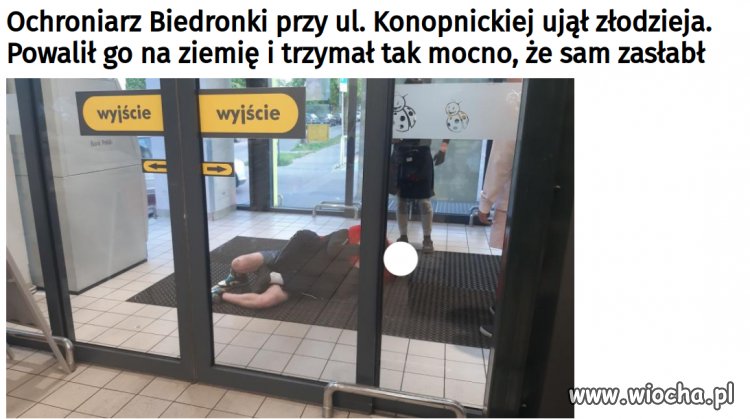 Zatrudnię do ochrony z grupą