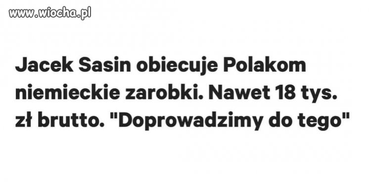 Już się czuję bogaty
