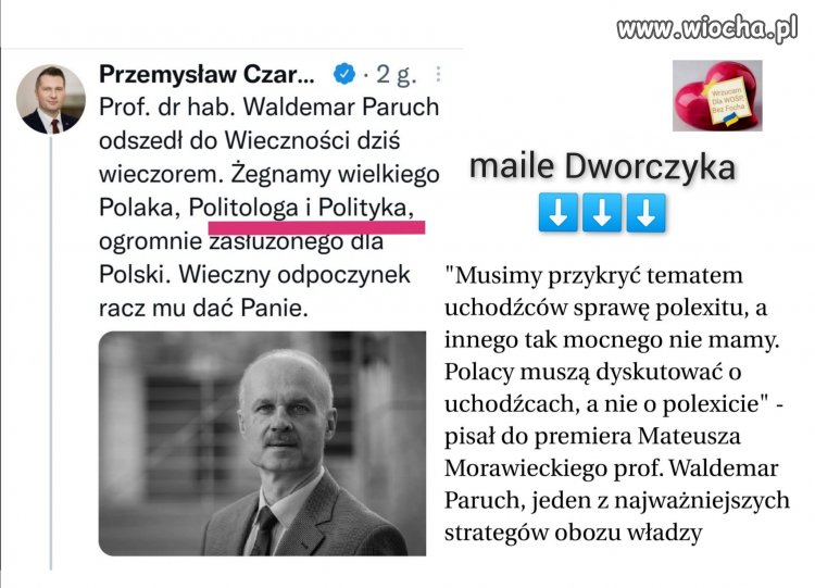 Niby nie należy mówić źle o zmarłych, ale kłamać też nie należy!