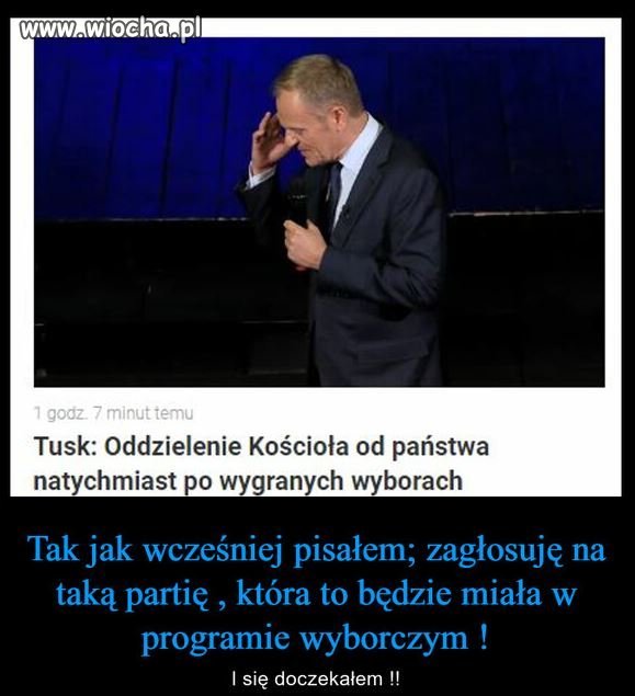 Program wyborczy dla większości