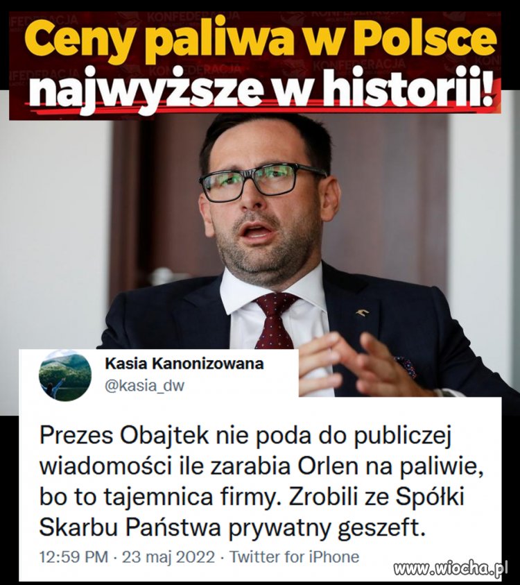 Obajtek ma władzę 