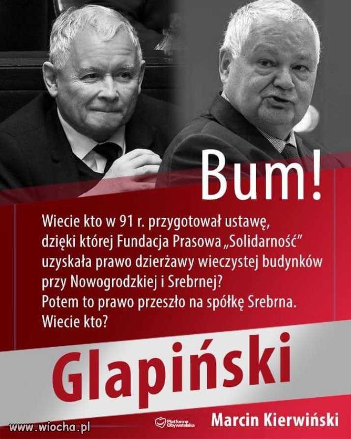 Umorzył również pożyczkę na ''zakup'' wszystkich nieruchomości dla konusa, rąsia rąsię myje!