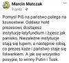 No niestety, ktoś winny musi być tylko nie Kaczyński!