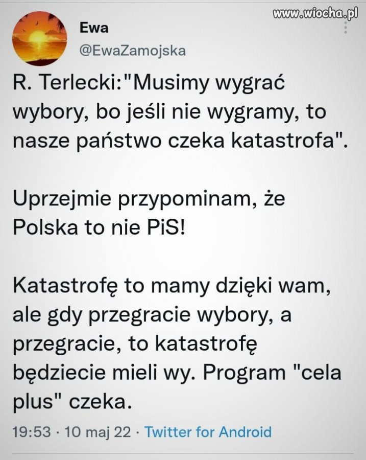 Musimy wygrać wybory ...