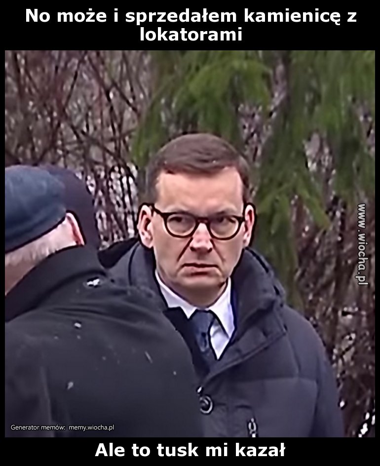 No może i sprzedałem kamienicę z lokatorami