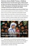 Ciemna strona ''matki'' Teresy z Kalkuty