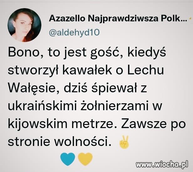 Bono, to jest gość 