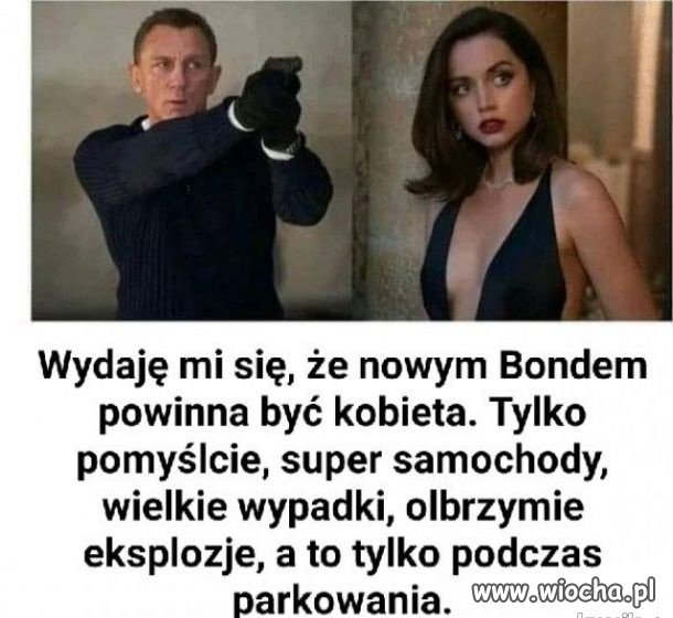 Jestem Bond. Janina Bond.