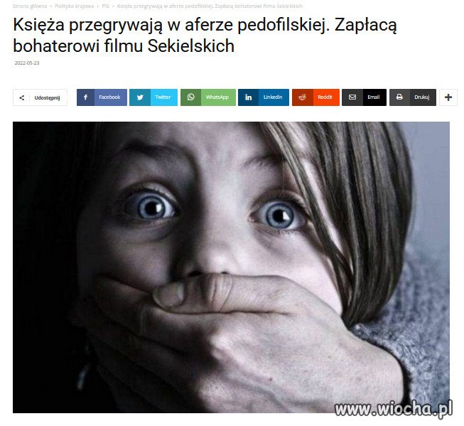 Pedofile w sutannach. Diecezja kaliska próbowała umyć ręce