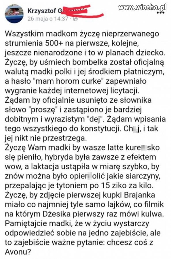 Z okazji Dnia MaDki