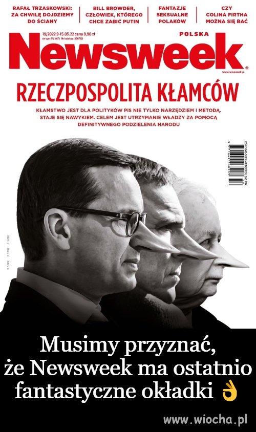  Fantastyczne okładki Newsweeka