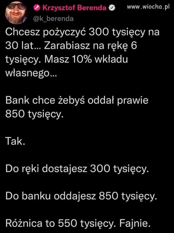 Nic tylko brać 