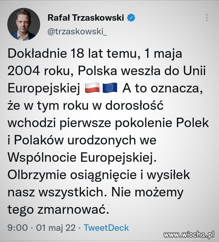 Nie pozwólmy szmatom z PiS i z SP wyrzucić nas z UE. 