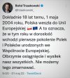 Nie pozwólmy szmatom z PiS i z SP wyrzucić nas z UE. 