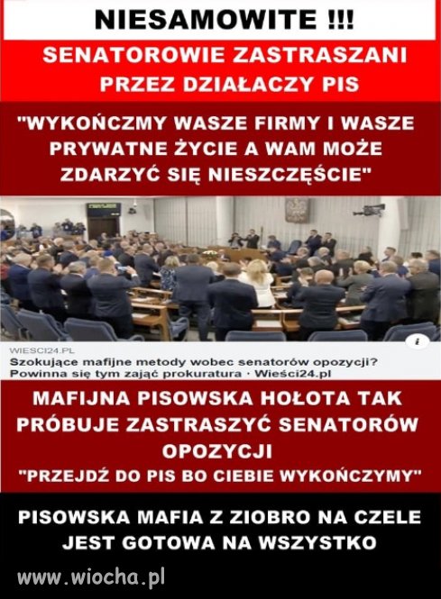Takimi metodami PiS walczy o władzę...