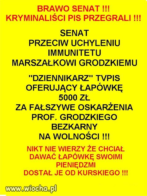 Za co PiS się nie weźmie, wszystko kończy się fiaskiem!