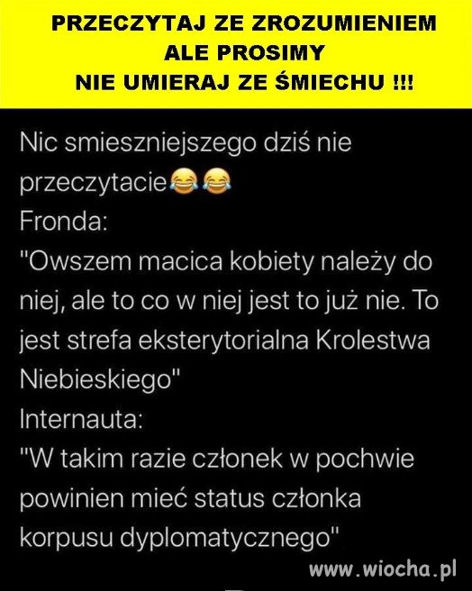 PROSZE O ZACHOWANIE POWAGI...
