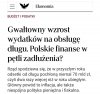Odsetki od długu wyniosą 70 miliardów złotych.