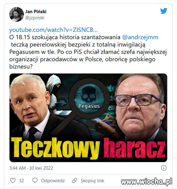 Dzialania mafijne PiSu...