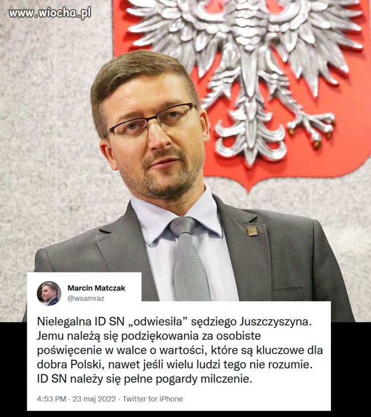 Jemu należą się podziękowania i brawa!