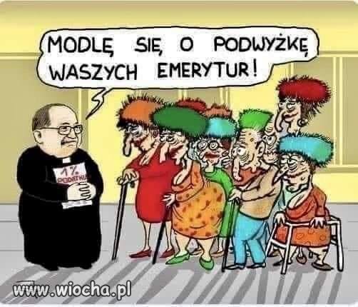 Duszpasterz rencistów i emerytów