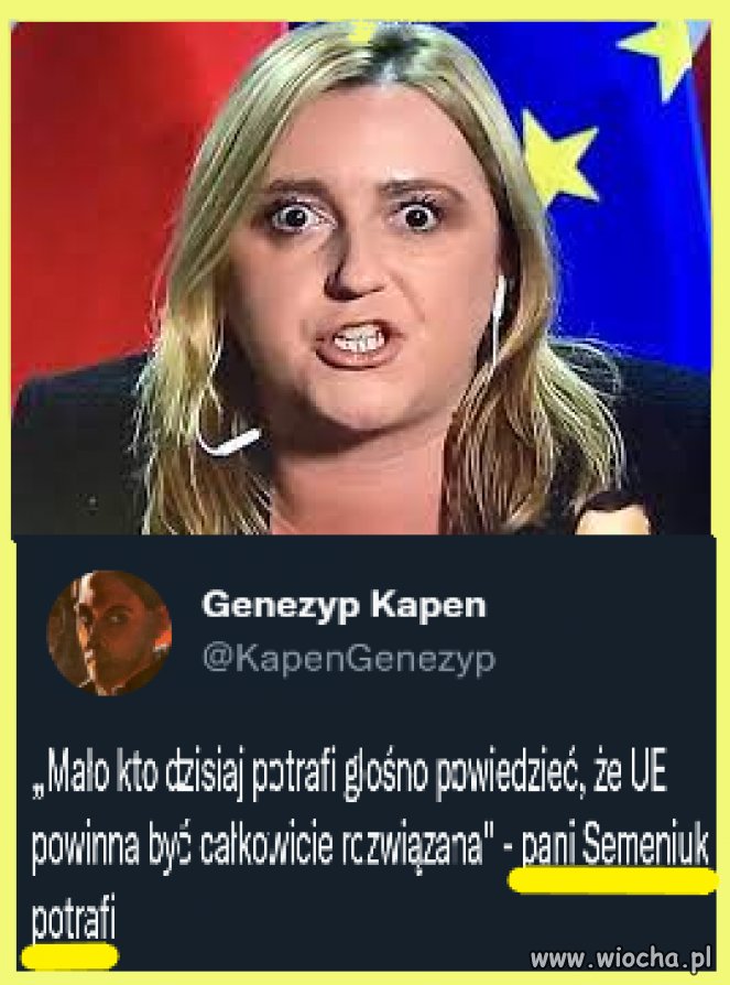 Pani Semeniuk - Królowa Odlotów i Alternatywnej Rzeczywistości.