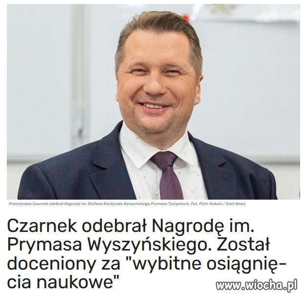 Dla mnie boomba...nowy wybitny uczony z KUL!
