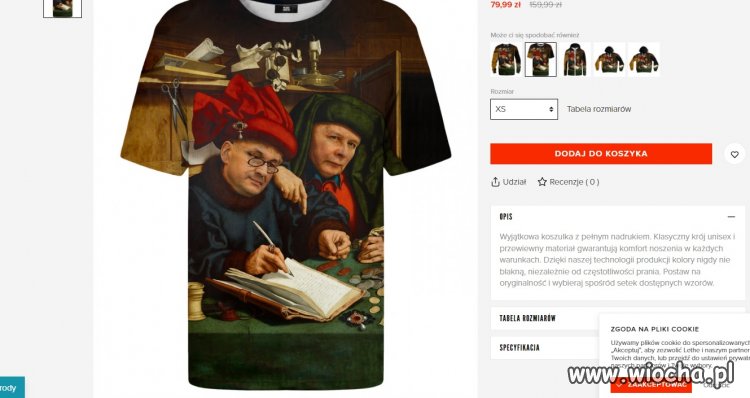 Kup sobie koszulkę z idolem