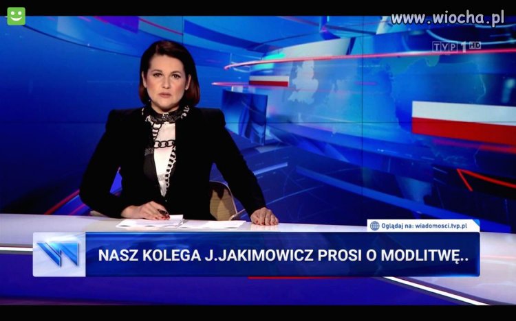 A to Jakimowicz nie wierzy w moc własnych modłów?